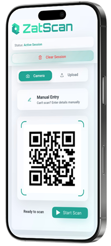 ZATSCAN - Free E-invoice QR code reader for Saudi Arabia ultimate ZATCA ...